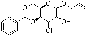 CAS 登录号：20746-64-9, 2-丙烯基 4,6-O-(苄叉)-alpha-D-吡喃半乳糖苷