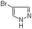 structure of CAS# 2075-45-8, 4-Bromopyrazole