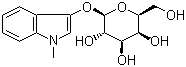 structure of CAS# 207598-26-3, 1-Methyl-3-indolyl-beta-D-galactopyranoside