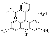 CAS # 207671-45-2, 3,6-Diamino-9-[2-(methoxycarbonyl)phenyl]xanthylium chloride hydrate