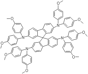 structure of CAS# 207739-72-8, 2,2',7,7'-Tetrakis[N,N-di(4-methoxyphenyl)amino]-9,9'-spirobifluorene