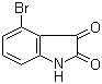 CAS # 20780-72-7, 4-Bromoisatin, 4-Bromo-1H-indole-2,3-dione