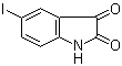 structure of CAS# 20780-76-1, 5-Iodo-1H-indole-2,3-dione
