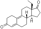 CAS # 20799-05-7, Ethyldienedione, Methylestradienedione, D(-)-18-Methyl-estra-4,9-diene-3,17-dione
