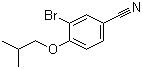 structure of CAS# 208665-95-6, 3-溴-4-异丁氧基苯甲腈
