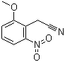 structure of CAS# 20876-27-1, (2-甲氧基-6-硝基苯基)乙腈