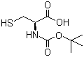 structure of CAS# 20887-95-0, Boc-L-cysteine