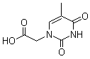 structure of CAS# 20924-05-4, 1-Carboxymethylthymine