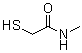 structure of CAS# 20938-74-3, 2-Mercapto-N-methylacetamide
