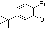 structure of CAS# 20942-68-1, 2-Bromo-5-tert-butylphenol