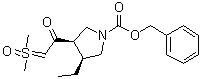 CAS # 2095311-50-3, (3R,4S)-Benzyl 3-(2-(dimethylhydrosulfinylidene)acetyl)-4-ethylpyrrolidine-1-carboxylate