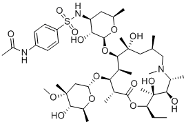 structure of CAS# 2095879-65-3, Azithromycin Impurity Q