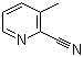 structure of CAS# 20970-75-6, 3-Methylpicolinonitrile