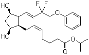 structure of CAS# 209860-87-7, Tafluprost