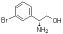 structure of CAS# 209963-04-2, (betaR)-beta-氨基-3-溴苯乙醇