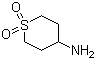 structure of CAS# 210240-20-3, 4-Aminotetrahydro-2H-thiopyran 1,1-dioxide