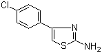 structure of CAS# 2103-99-3, 2-Amino-4-(4-chlorophenyl)thiazole