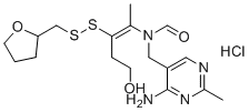 structure of CAS# 2105-43-3, Fursultiamine hydrochloride