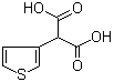 structure of CAS# 21080-92-2, 3-Thiophenemalonic acid