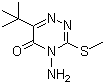 structure of CAS# 21087-64-9, 嗪草酮