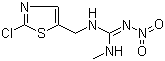 structure of CAS# 210880-92-5, Clothianidin