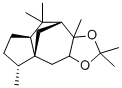 CAS # 211299-54-6, (4aR,5R,7aS,9R)-octahydro-2,2,5,8,8,9a-hexamethyl-4H-4a,9-Methanoazuleno[5,6-d]-1,3-dioxole, Ambrocenide, (1R,8R,10S,13R)-5,5,7,9,9,13-hexamethyl-4,6-dioxatetracyclo[6.5.1.01,10.03,7]tetradecane