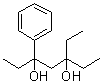 CAS # 21133-82-4, 3-Ethyl-5-phenyl-3,5-heptanediol
