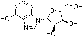 structure of CAS# 21138-24-9, L-肌苷