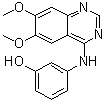 structure of CAS# 211555-08-7, 3-[(6,7-Dimethoxy-4-quinazolinyl)amino]phenol