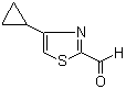 structure of CAS# 211942-97-1, 4-Cyclopropylthiazole-2-carbaldehyde