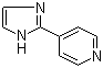 structure of CAS# 21202-42-6, 4-(1H-咪唑-2-基)吡啶