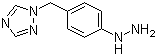 structure of CAS# 212248-62-9, 1-(4-Hydrazinophenyl)methyl-1,2,4-triazole