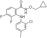 structure of CAS# 212631-79-3, PD 184352