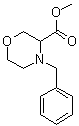 structure of CAS# 212650-44-7, 4-苄基-3-吗啉羧酸甲酯