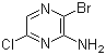 structure of CAS# 212779-21-0, 3-溴-6-氯吡嗪-2-胺