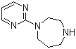 structure of CAS# 21279-57-2, 1-嘧啶-2-基-[1,4]二氮杂环庚烷