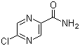 structure of CAS# 21279-64-1, 5-Chloropyrazine-2-carboxamide