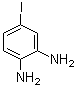 structure of CAS# 21304-38-1, 4-Iodo-1,2-phenylenediamine