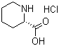 structure of CAS# 2133-33-7, (2S)-2-哌啶甲酸盐酸盐