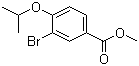 structure of CAS# 213598-10-8, 3-溴-4-异丙氧基苯甲酸甲酯
