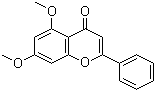 structure of CAS# 21392-57-4, 5,7-Dimethoxyflavone