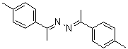 structure of CAS# 21399-33-7, 1-(4-Methylphenyl)ethanone 2-[1-(4-methylphenyl)ethylidene]hydrazone