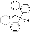 structure of CAS# 213995-12-1, (R)-(-)-2-哌啶基-1,1,2-三苯基乙醇