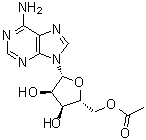 structure of CAS# 2140-25-2, 5'-O-Acetyladenosine