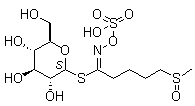 structure of CAS# 21414-41-5, 萝卜硫苷