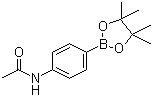 structure of CAS# 214360-60-8, 4-乙酰氨基苯硼酸频哪醇酯