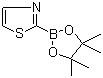 structure of CAS# 214360-88-0, Thiazole-2-boronic acid pinacol ester