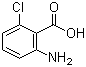 CAS # 2148-56-3, 2-Amino-6-chlorobenzoic acid, 6-Chloroanthranilic acid