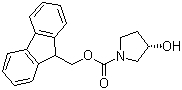 structure of CAS# 215178-38-4, (S)-1-FMOC-3-Pyrrolidinol