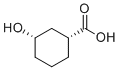 structure of CAS# 21531-44-2, (1r,3s)-3-羟基环己烷-1-羧酸